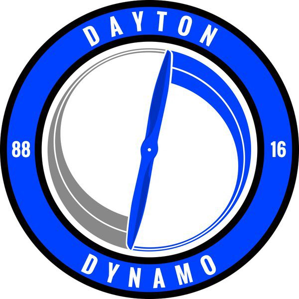 Dayton Dynamo 2016-Pres Primary Logo t shirt iron on transfers